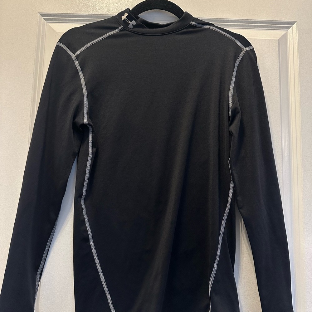 Under Armour Men's Black Compression Cold Gear Long Sleeve Tee